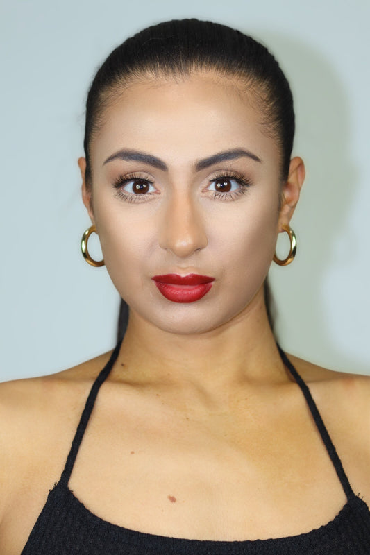 Chunky Gold Hoop Earrings