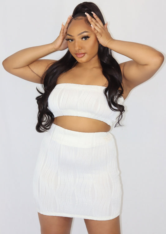 Handmade Ivory Skirt