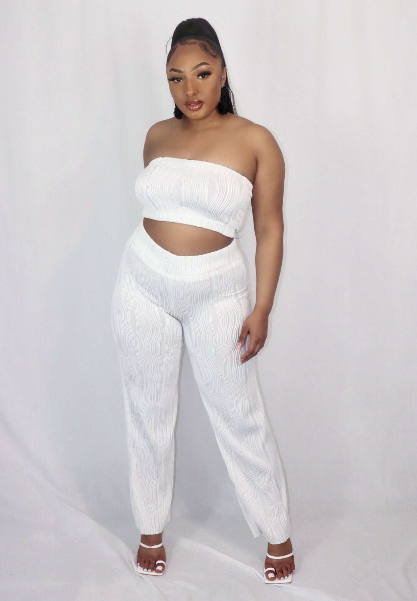 Handmade Ivory Trousers