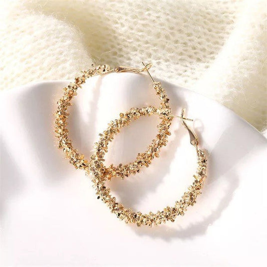 Gold Hoop Earrings