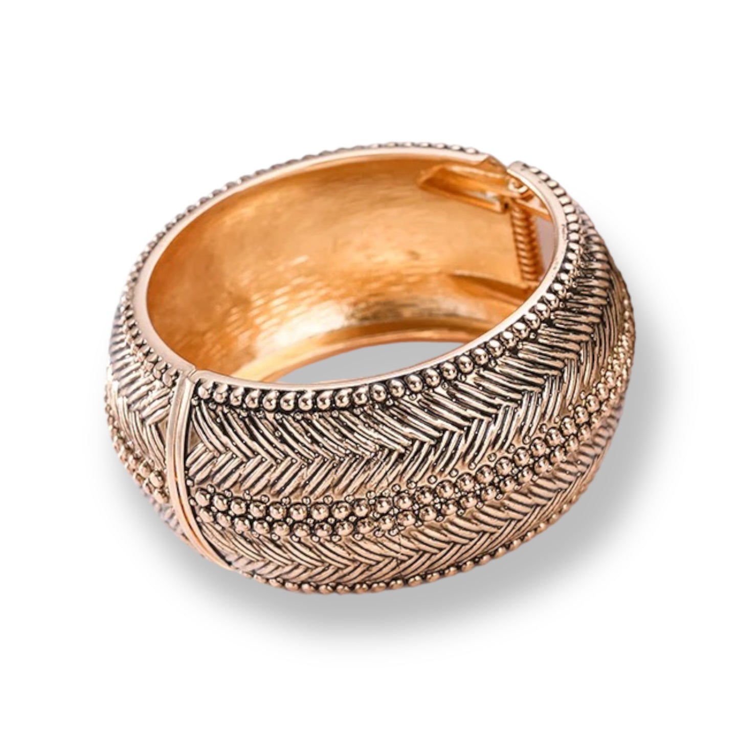 Gold Vintage Cuff Bangle