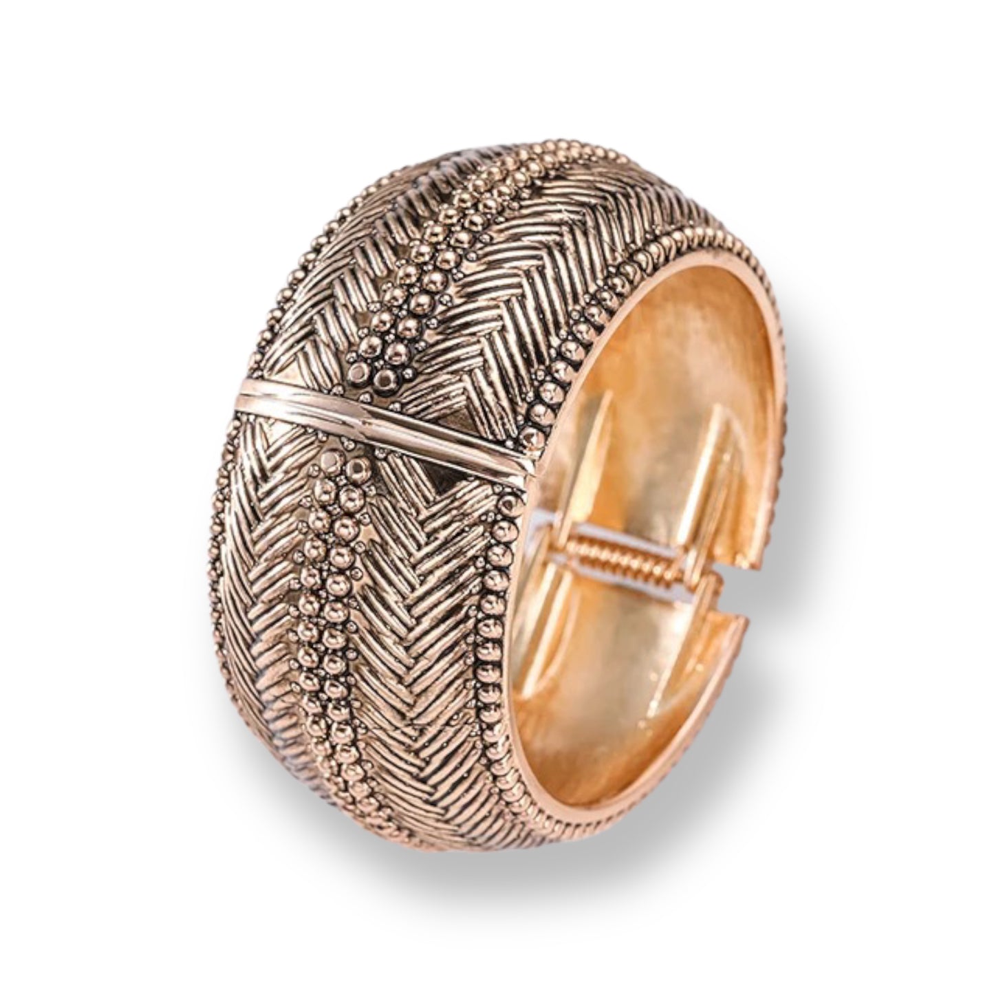 Gold Vintage Cuff Bangle