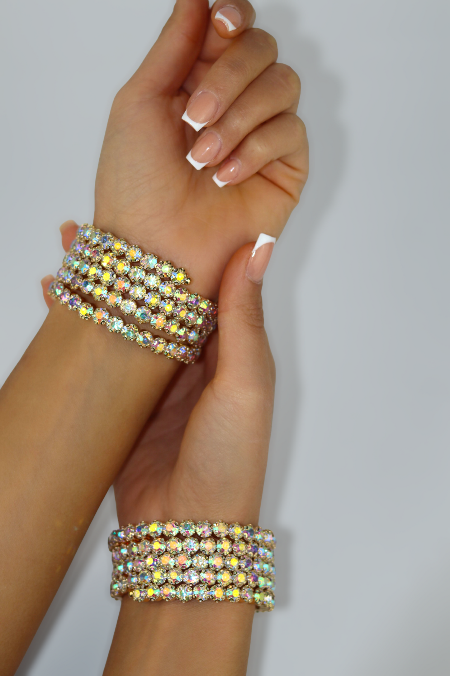 Champagne Rhinestone Bracelet
