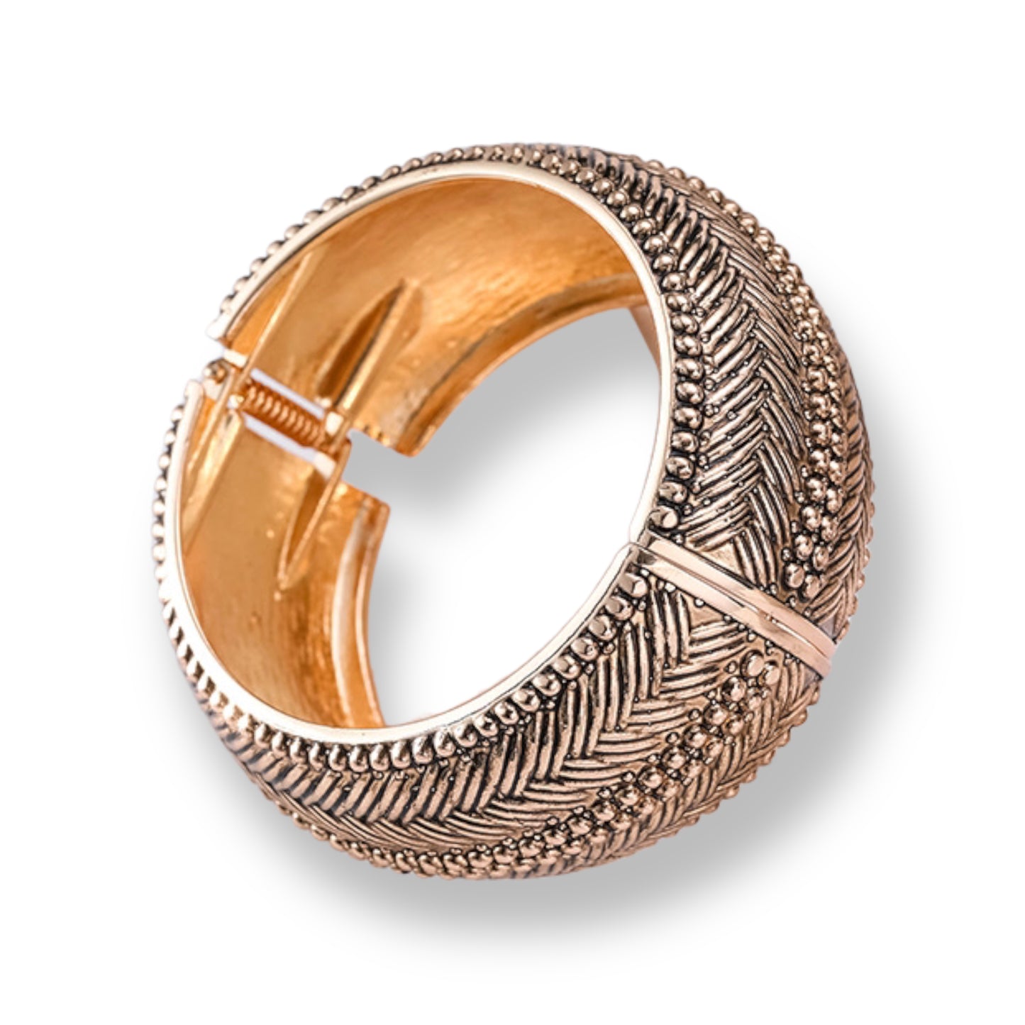 Gold Vintage Cuff Bangle