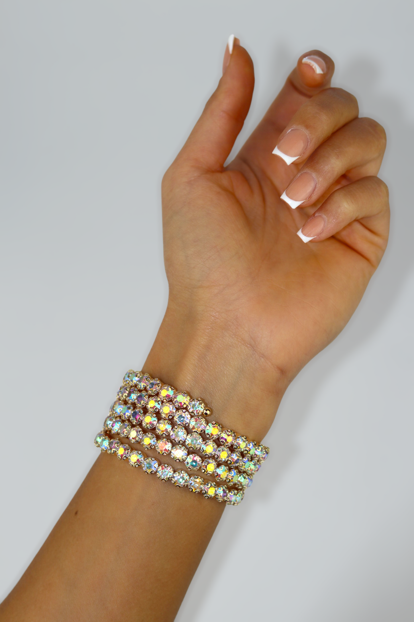 Champagne Rhinestone Bracelet