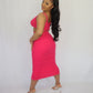 Pink Maxi Skirt