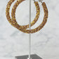 Gold Rhinestone Earrings
