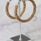 Gold Rhinestone Earrings