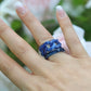 Blue Resin Rings