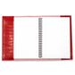 Red Crocodile Faux Leather Book Cover