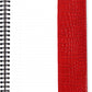 Red Crocodile Faux Leather Book Cover