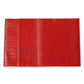 Red Crocodile Faux Leather Book Cover