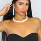 Silver Rhinestone Dangle Tassel Earrings