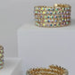 Champagne Rhinestone Bracelet