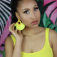 Yellow Bohemia Tassel Earrings