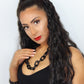 Black Chunky Chain Necklace