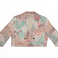 Pink Tie Dye Double Breasted Blazer