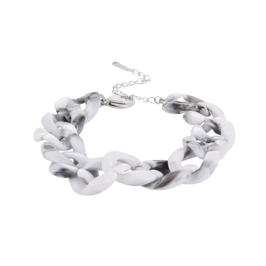 White Chain Bracelet