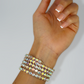 Champagne Rhinestone Bracelet
